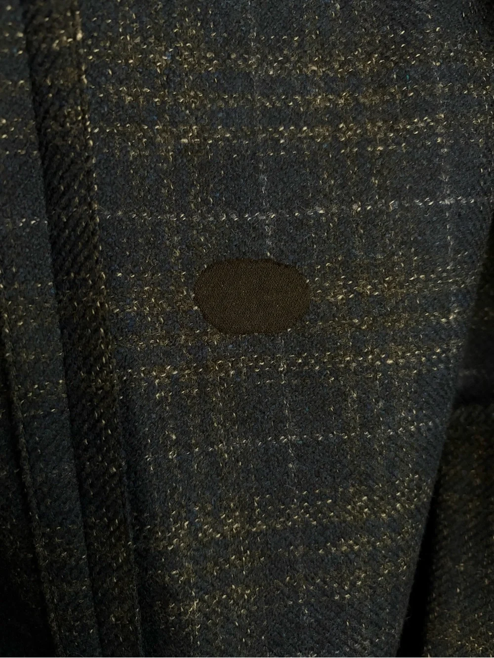 Men’s Luciano Barbera Dark Blue Plaid Sport Coat Size 52 (42 US) Made in Italy